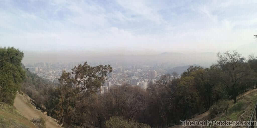 Landscape of Santiago de Chile