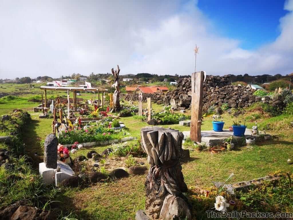 Easter Island - Hanga Roa - Cemetery