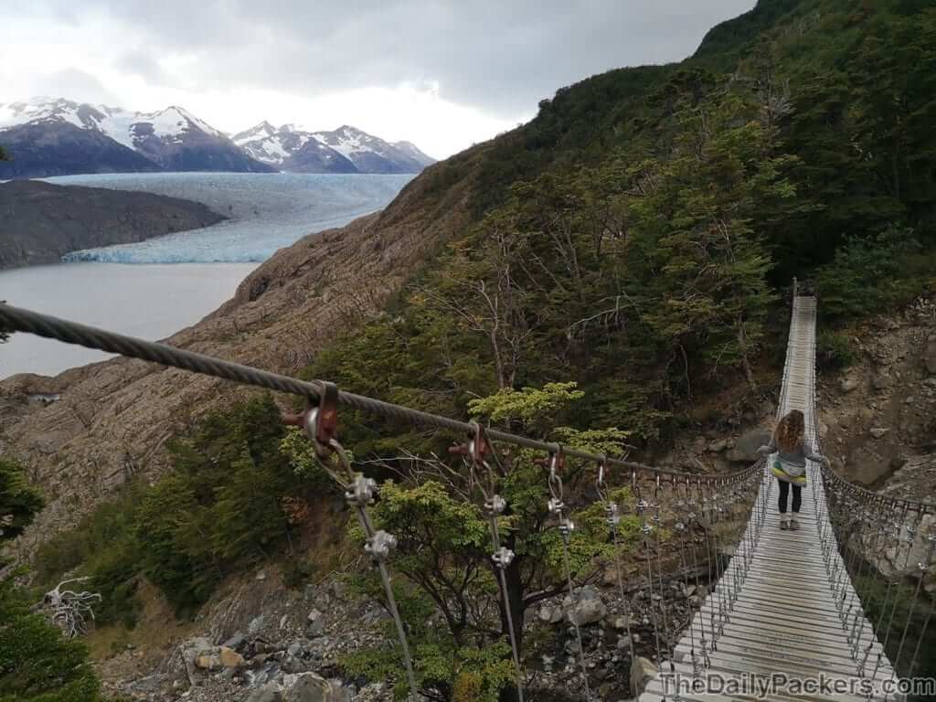 Torres del Paine - W-Trek - day 2 - Suspended bridges 1