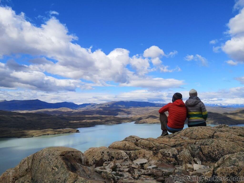 Torres del Paine - W-trek - day 4 - Trail from Los Cuernos to Chileno - the daily packers