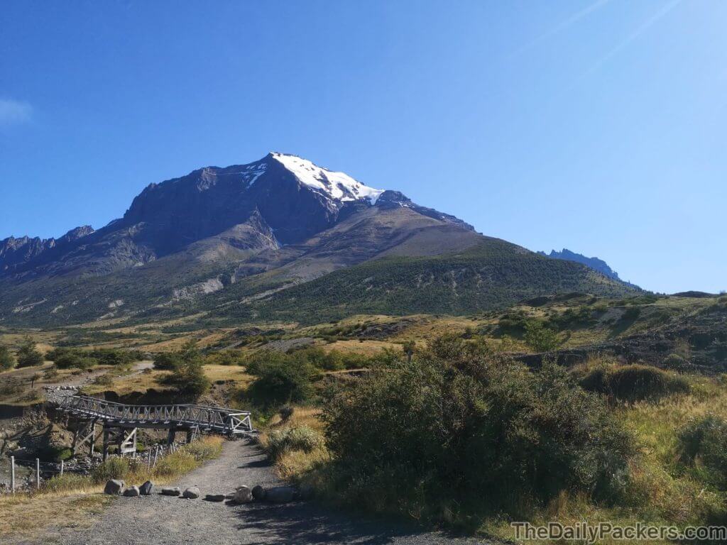 Torres del Paine - W-trek - day 5 - trail to central from Chileno