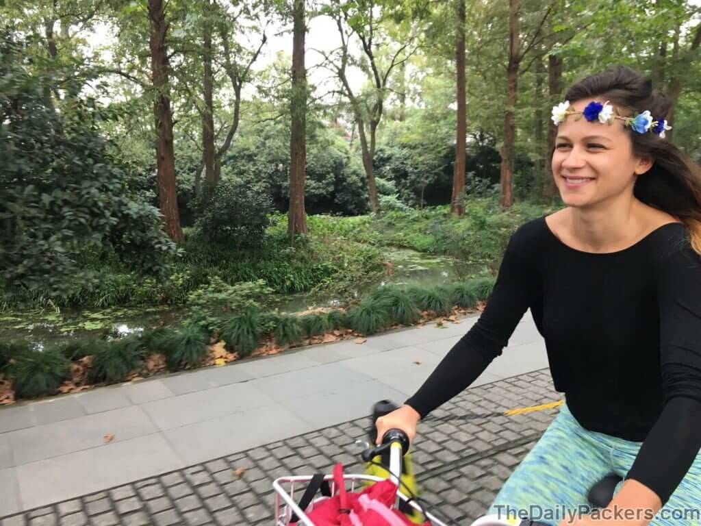 Hangzhou bike the daily packers
