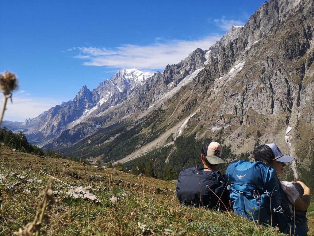 Courmayeur to Rifugio Bonatti