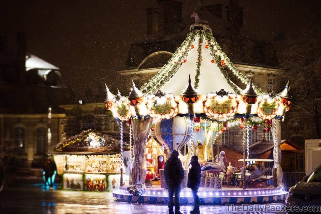 Strasbourg Place du Château Christmas