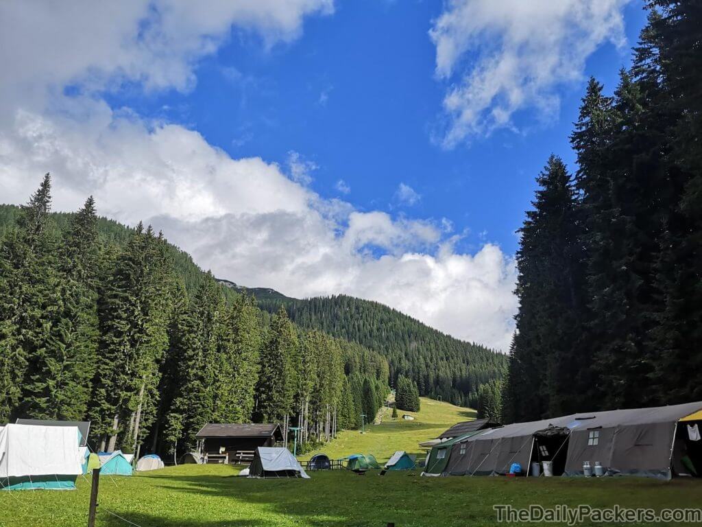 Camping near Visevnik