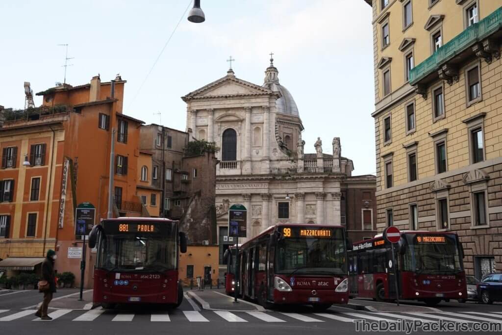 Se déplacer dans Rome