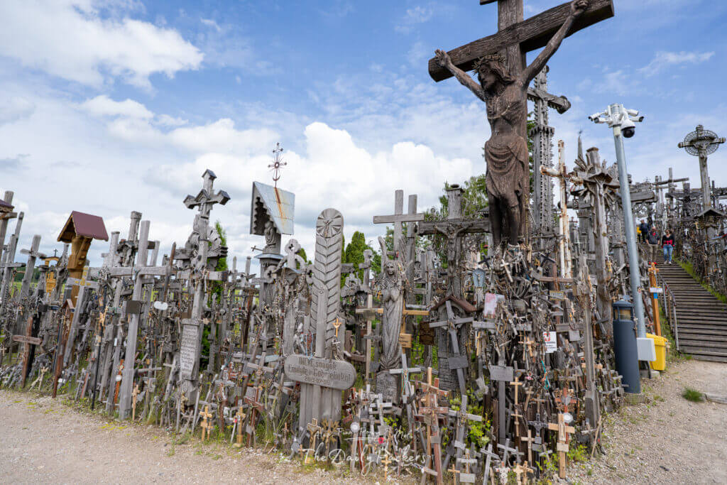 Entrée de la Colline des Croix Lituanie