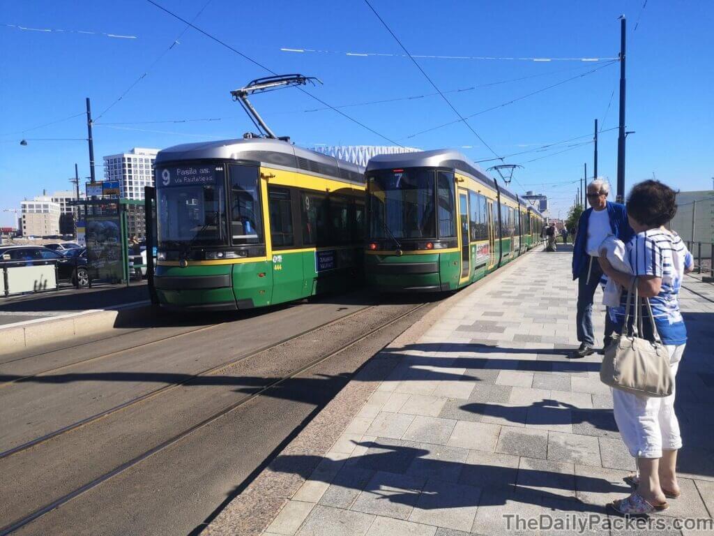 tramway d'Helsinki