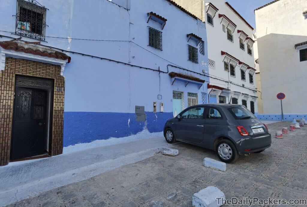 Parking Chefchaouen