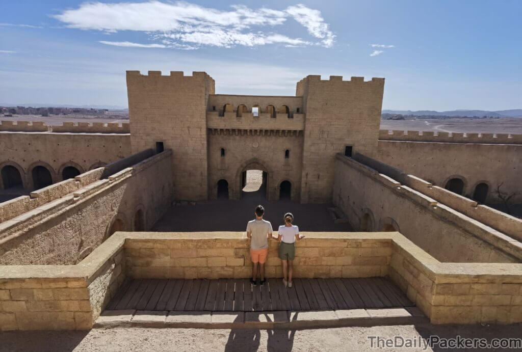 Le plateau de tournage de Kingdom of Heaven