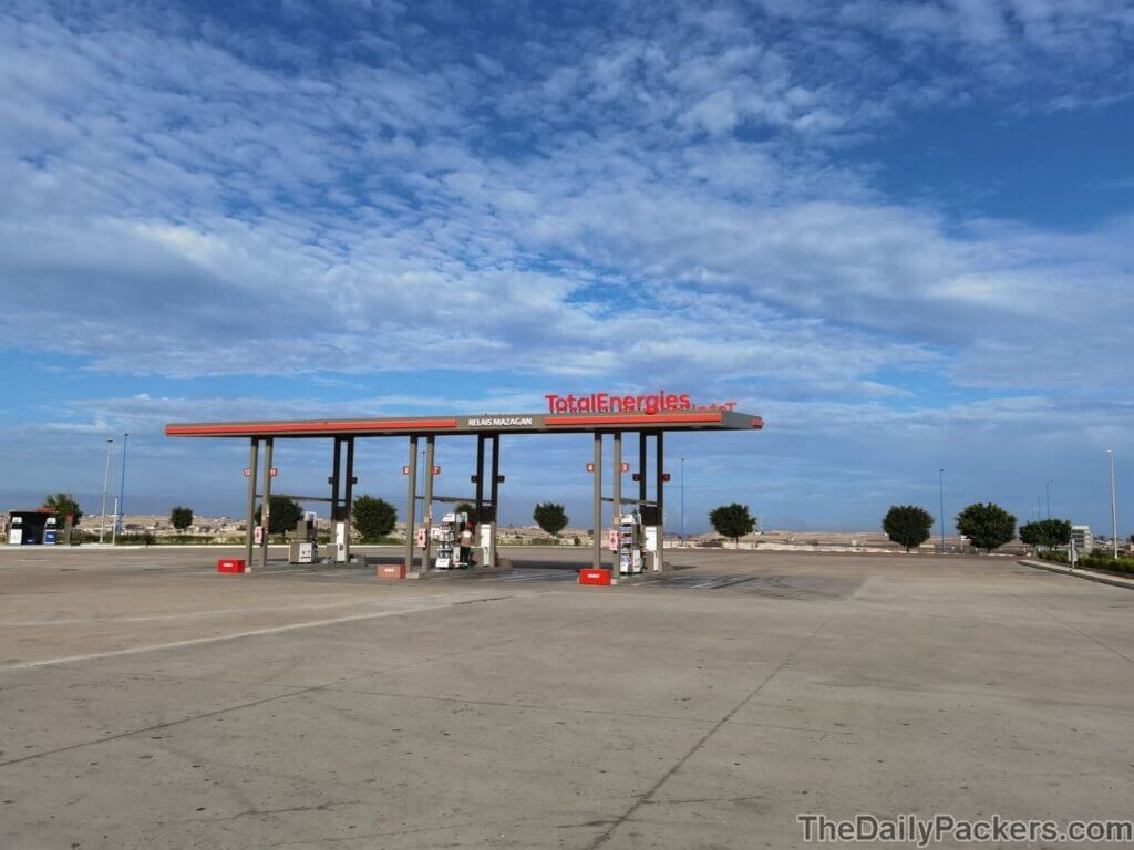 Station-service au Maroc