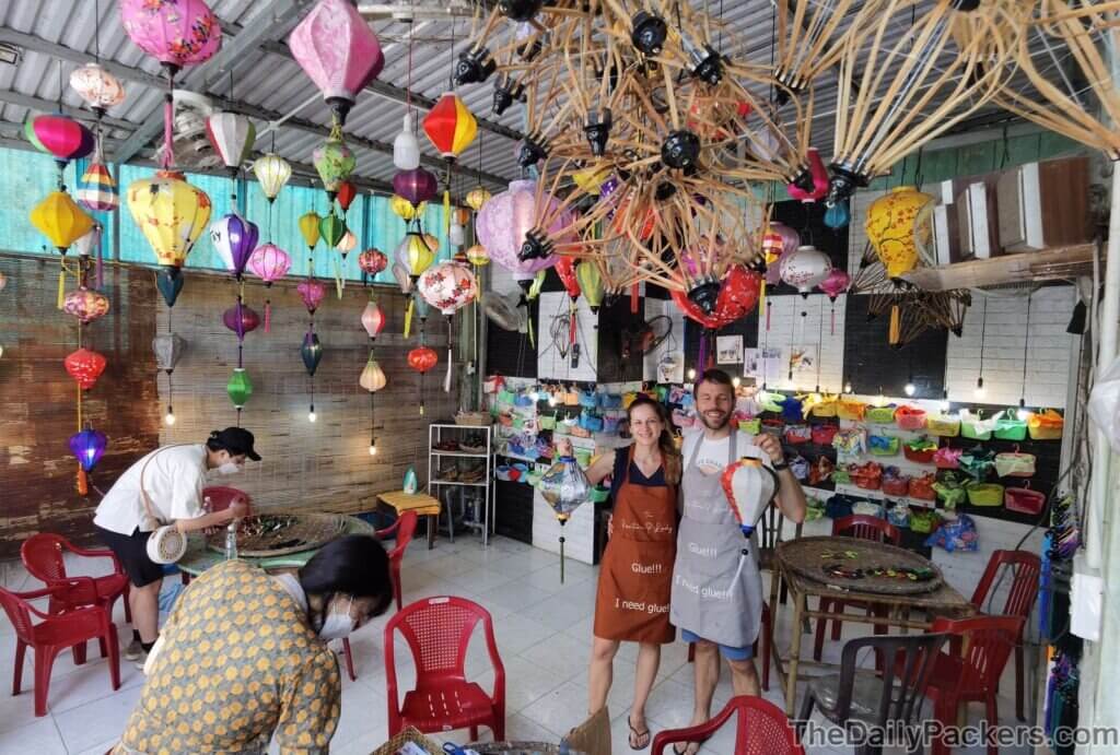 Cours de lanterne à Hoi An