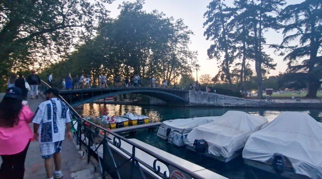Pont des amours Annecy