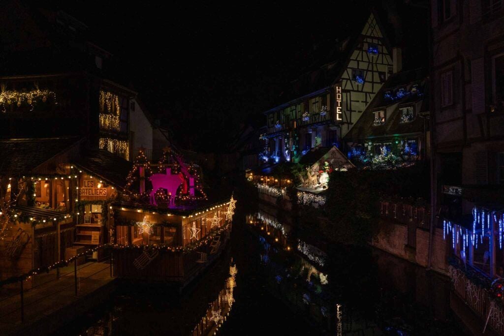 Les lumières de Noël à Colmar