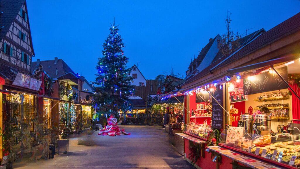 Colmar Place des six montagnes noires