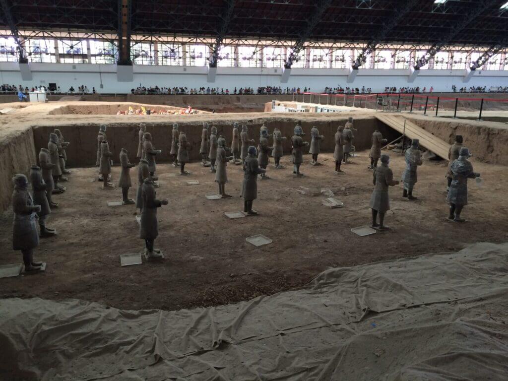 Guerriers en terre cuite Xi'an