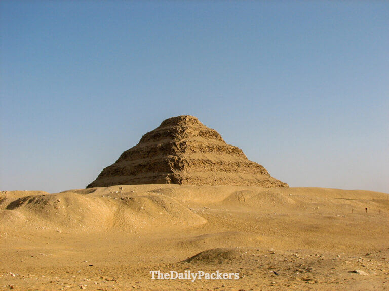 Step Pyramid of Djoser in Saqqara, one of the best places to visit in November