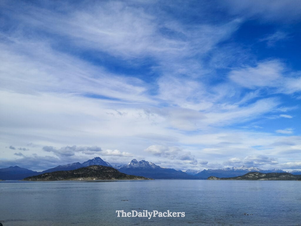 Beagle Channel view from Costera Trail in Tierra del Fuego National Park