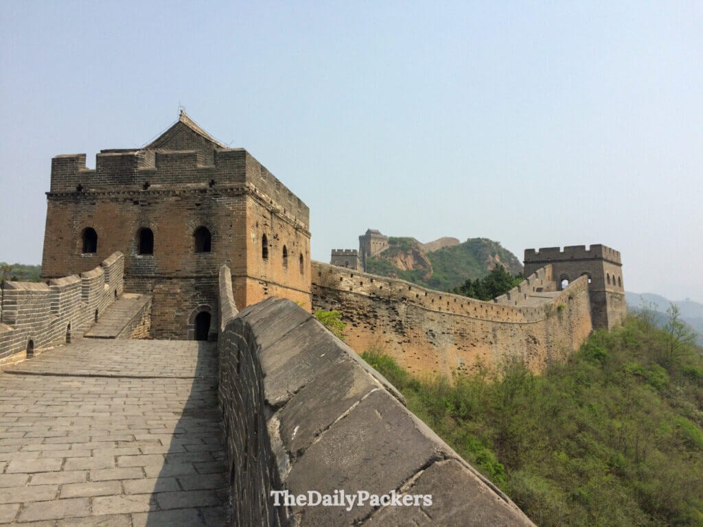 Tours de guet bien préservées le long de la Grande Muraille de Jinshanling, Hebei, Chine